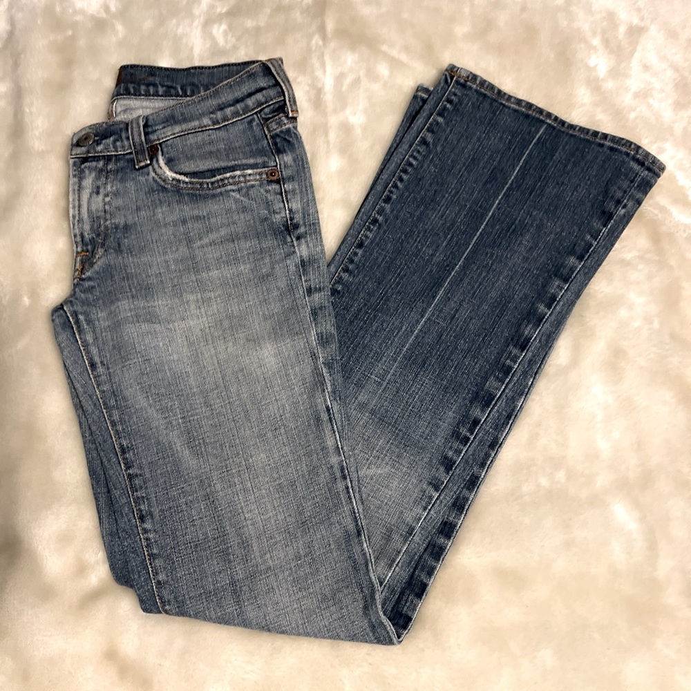 7 for all mankind jeans vintage bootcut womens 25